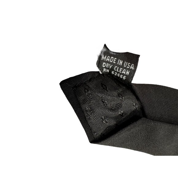 Rush Limbaugh No Boundaries Collection Silk Tie Abstract Multicolor Design Black - Picture 6 of 6